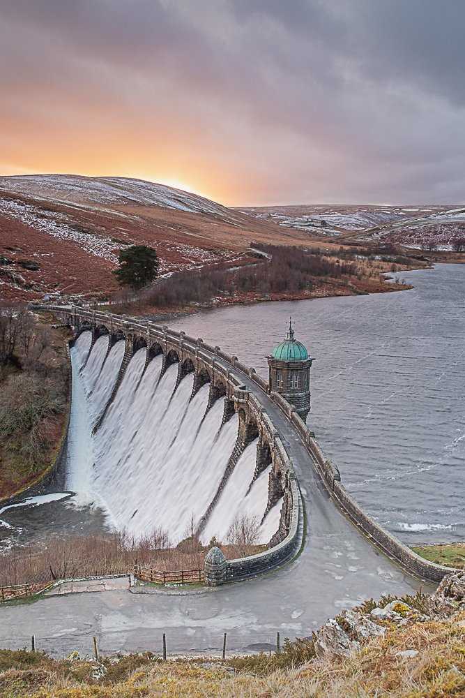 The Elan Valley Dam, Wales (March 2019)
